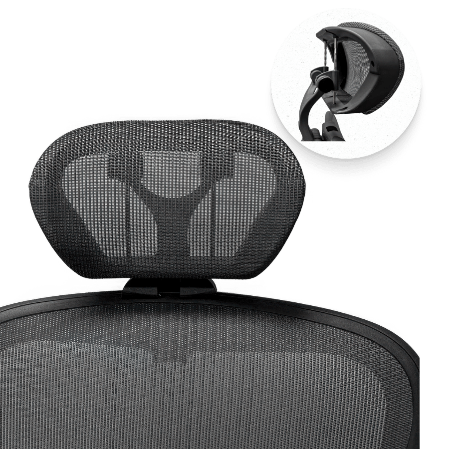 Herman Miller Aeron Remastered Headrest for Size B and C Chairs (Patented) - Office Logix Shop