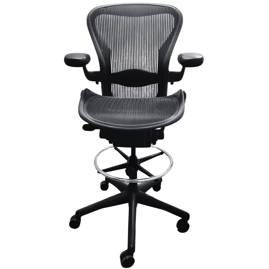 Herman Miller Aeron Stool - Size C (Renewed) - Office Logix Shop