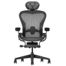 Herman Miller Aeron V2 (Remastered) Chair and Headrest Saving Bundle (Size B) - Office Logix Shop