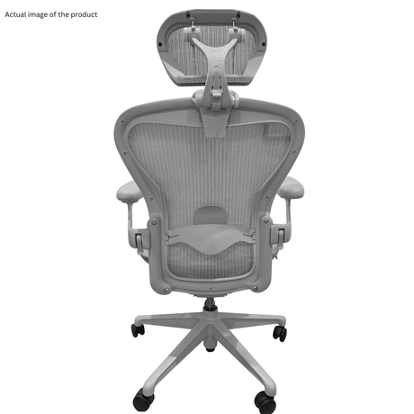Herman Miller Aeron V2 (Remastered) Chair and Headrest Saving Bundle (Size B) - Office Logix Shop