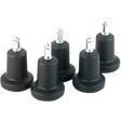 Herman Miller and Other Office Chairs Compatible – High Profile Bell Glides Set of 5 by OLS - Office Logix Shop