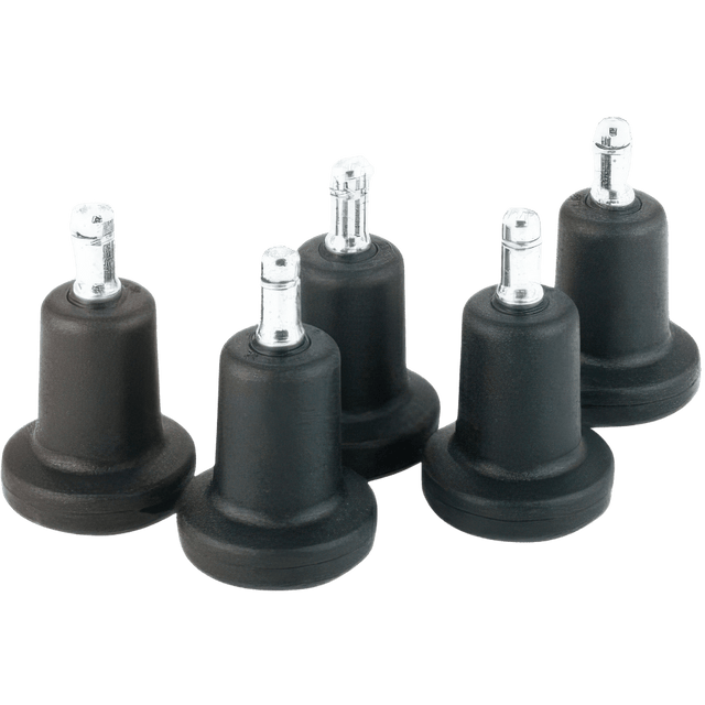 Herman Miller and Other Office Chairs Compatible – High Profile Bell Glides Set of 5 by OLS - Office Logix Shop