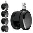 Herman Miller Compatible – Replacement Casters by OLS, Soft 2.5", Set of 5 - Office Logix Shop