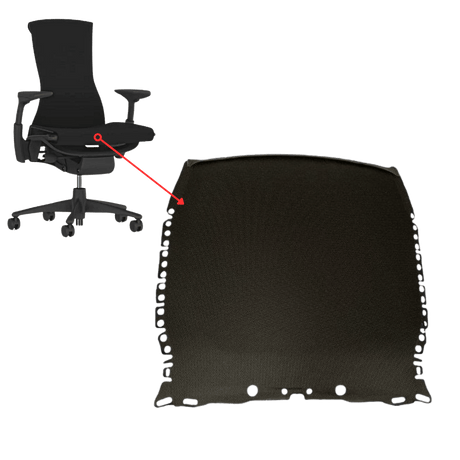 Herman Miller Embody Compatible – Seat Fabric Replacement by OLS - Office Logix Shop