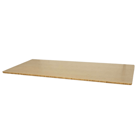 Refurbished Herman Miller Jarvis bamboo desktop, 60 x 27 inches, shown on its own