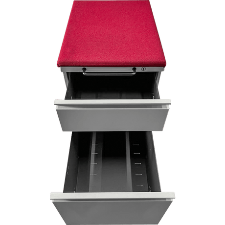 Herman Miller Meridian Mobile Pedestal Steel Filing & Storage (Renewed) - Office Logix Shop