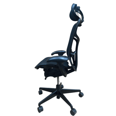 Herman Miller Mirra 2 Chair and OfficeLogixShop Headrest Bundle - Office Logix Shop