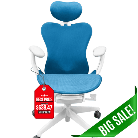 Herman Miller Mirra 2 Chair and OfficeLogixShop Headrest Bundle - Office Logix Shop