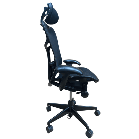 Herman Miller Mirra 2 Chair and OfficeLogixShop Headrest Bundle - Office Logix Shop