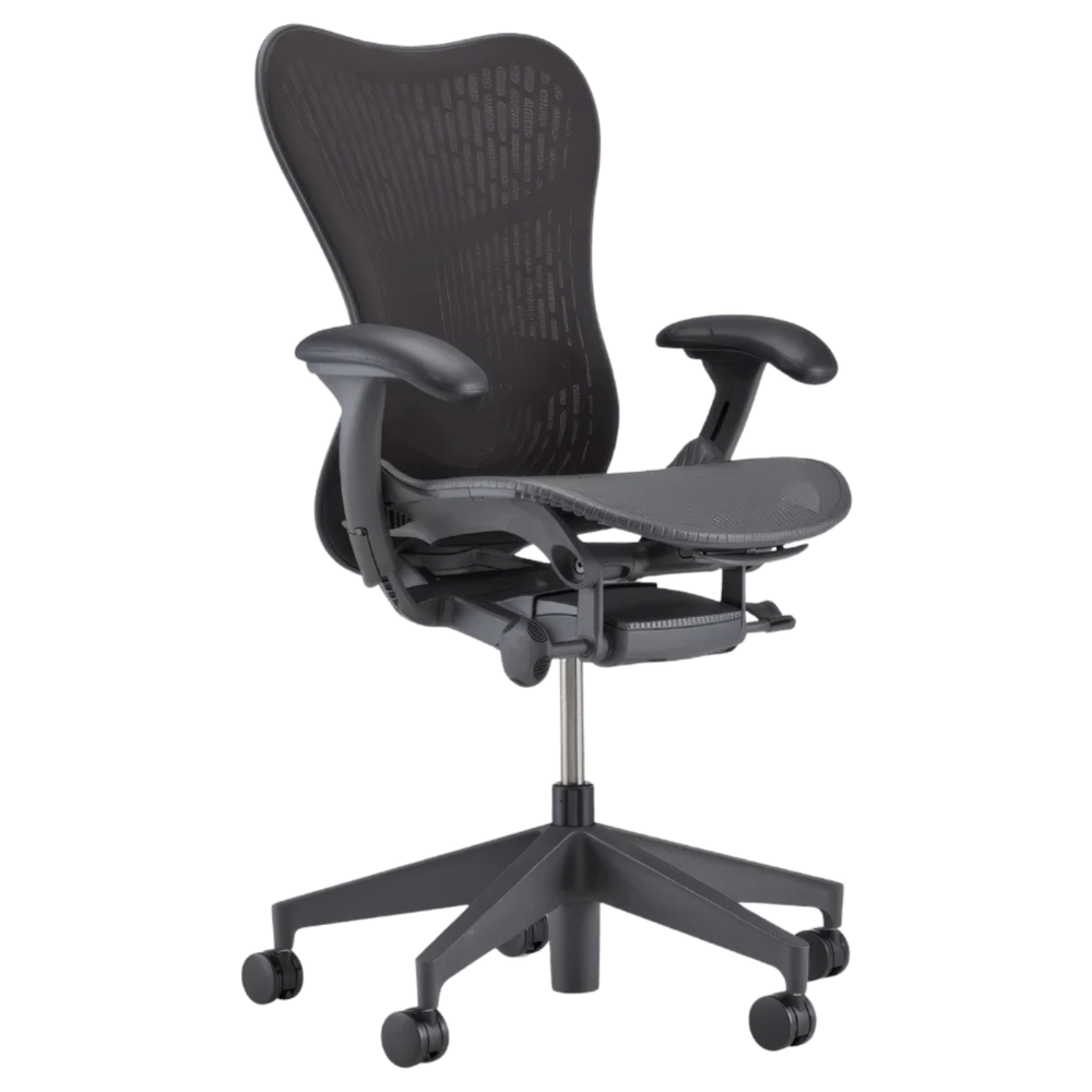 Renewed Herman Miller Mirra 2 chair with its flexible Butterfly back