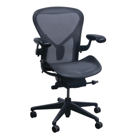 Herman Miller Office Chairs Herman Miller Aeron Remastered Black Onyx Gaming (Open Box)