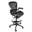Herman Miller Office Task Chair Classic Aeron V1 Stool - Size B Herman Miller Aeron Drafting Stool - Size B ||Classic or Remastered V2 see variant||- (Renewed)
