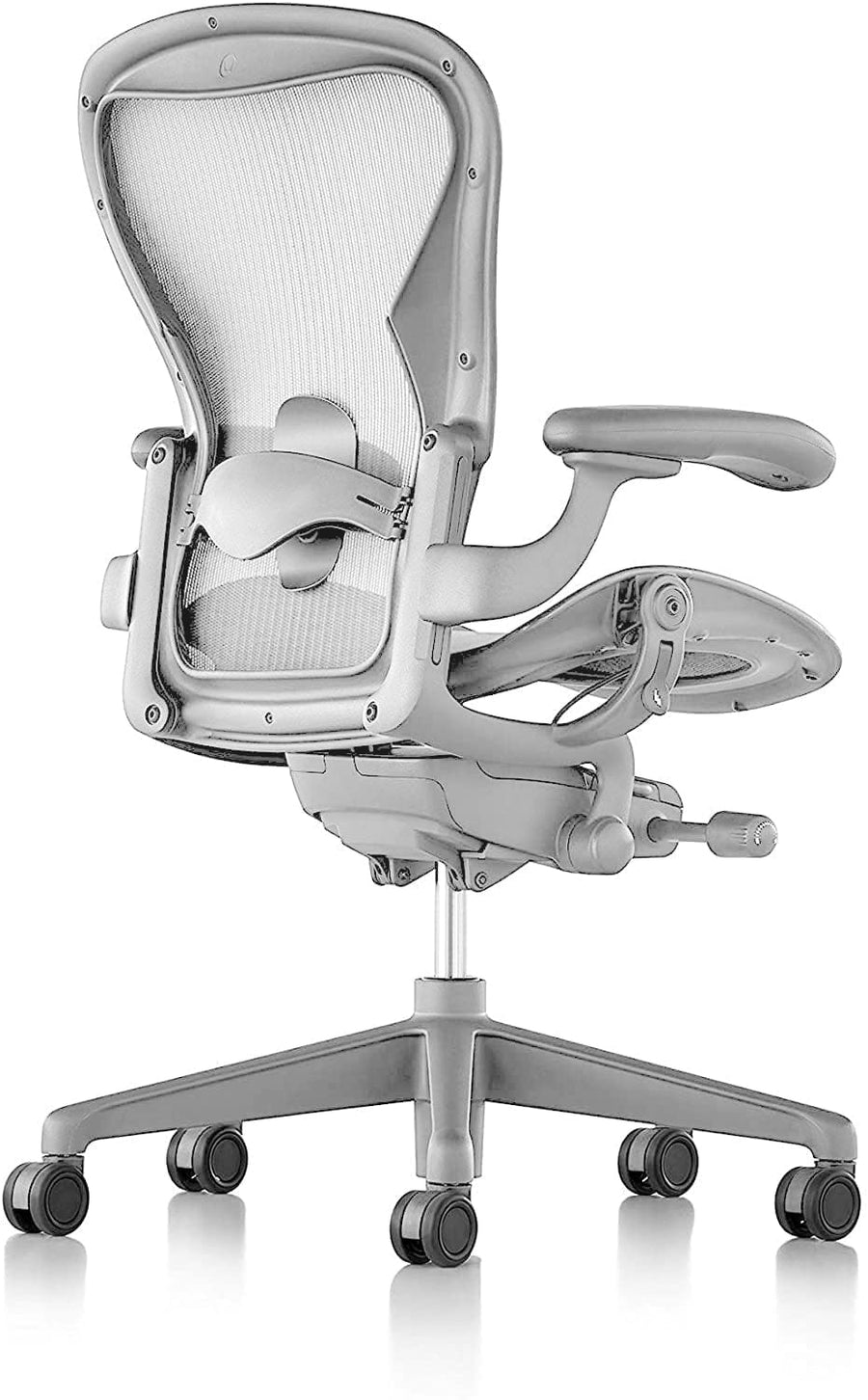 Herman Miller Office Task Chair Hегman Millег Remastered Aeron Chair - V2 - Fully Loaded (Renewed)