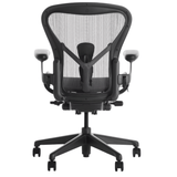 Herman Miller Office Task Chair Herman Miller Aeron Remastered Chair PostureFit SL - V2 (Fully-Loaded) - Renewed