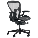 Herman Miller Office Task Chair Herman Miller Aeron Remastered Chair PostureFit SL - V2 (Fully-Loaded) - Renewed