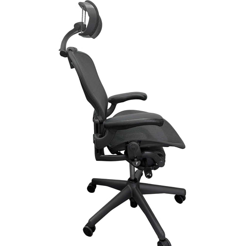 Herman Miller Aeron Classic chair with headrest bundle