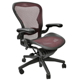Herman Miller Office Task Chair Herman Miller Classic Aeron Chair - Fully Adjustable (Renewed)