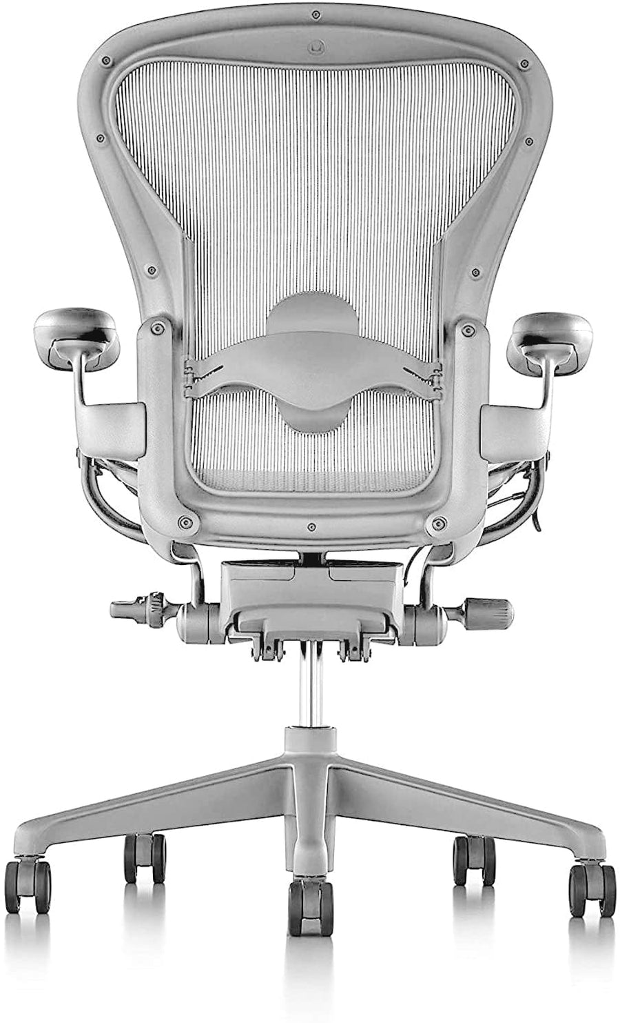 Refurbished Herman Miller Aeron Remastered by OfficeLogixShop in Carbon Gray or Mineral Gray