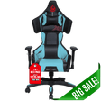 High Back Gaming Chair with Massage Lumbar - Office Logix Shop