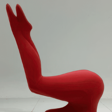 Long Legs Sculptural Lounge Chair with Rotating Base - Office Logix Shop