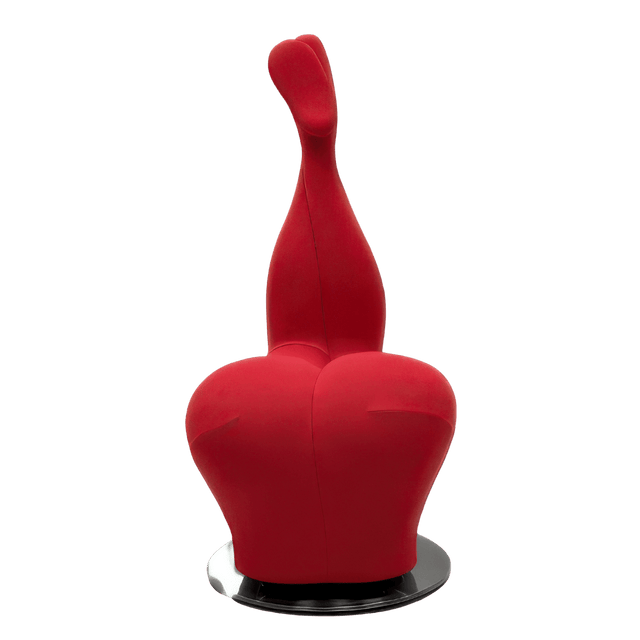 Long Legs Sculptural Lounge Chair with Rotating Base - Office Logix Shop