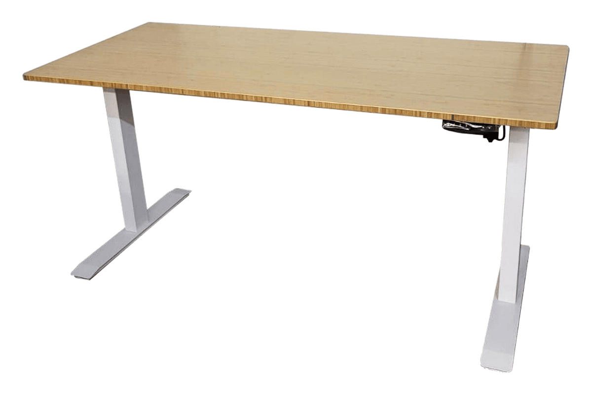 Nova Logix Chair and Herman Miller Top Bamboo Standing Desk Bundle - Office Logix Shop