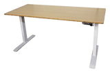 Nova Logix Chair and Herman Miller Top Bamboo Standing Desk Bundle - Office Logix Shop