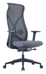 Nova Logix Chair and Herman Miller Top Bamboo Standing Desk Bundle - Office Logix Shop