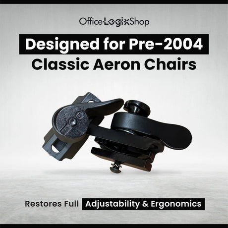 Office Logix Shop Flip Knob (Lever) Kit for Herman Miller Classic Aeron (Before 2004)