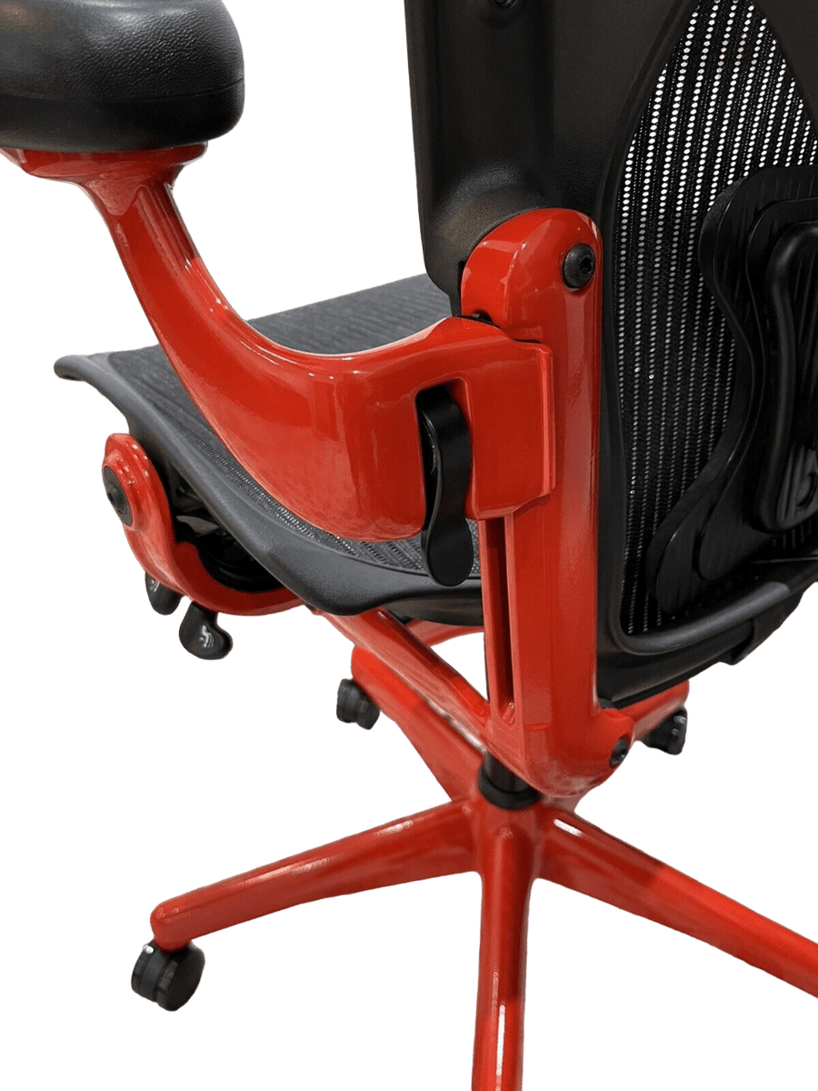 Office Logix Shop Herman Miller Aeron Size B Custom Race Car Red - 40 Delivery