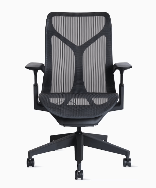 Office Logix Shop Herman Miller Cosm Mid back task chair - Adjustable Arms - (Renewed)