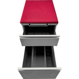 Office Logix Shop Knoll Generation Chair & Herman Miller Meridian Pedestal Bundle (Renewed)