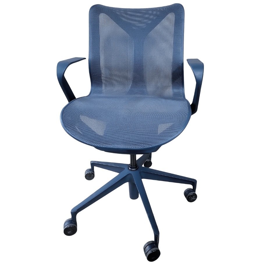 Office Logix Shop Nightfall (Non Adjustable Arms) Herman Miller Cosm Low back task chair - (Renewed)