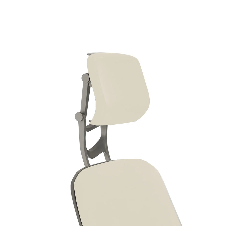 Office Logix Shop Office Chair Parts Platinum Frame Tan Fabric Insert Steelcase Leap V2 Headrest -PreOrder (ETA June 24)