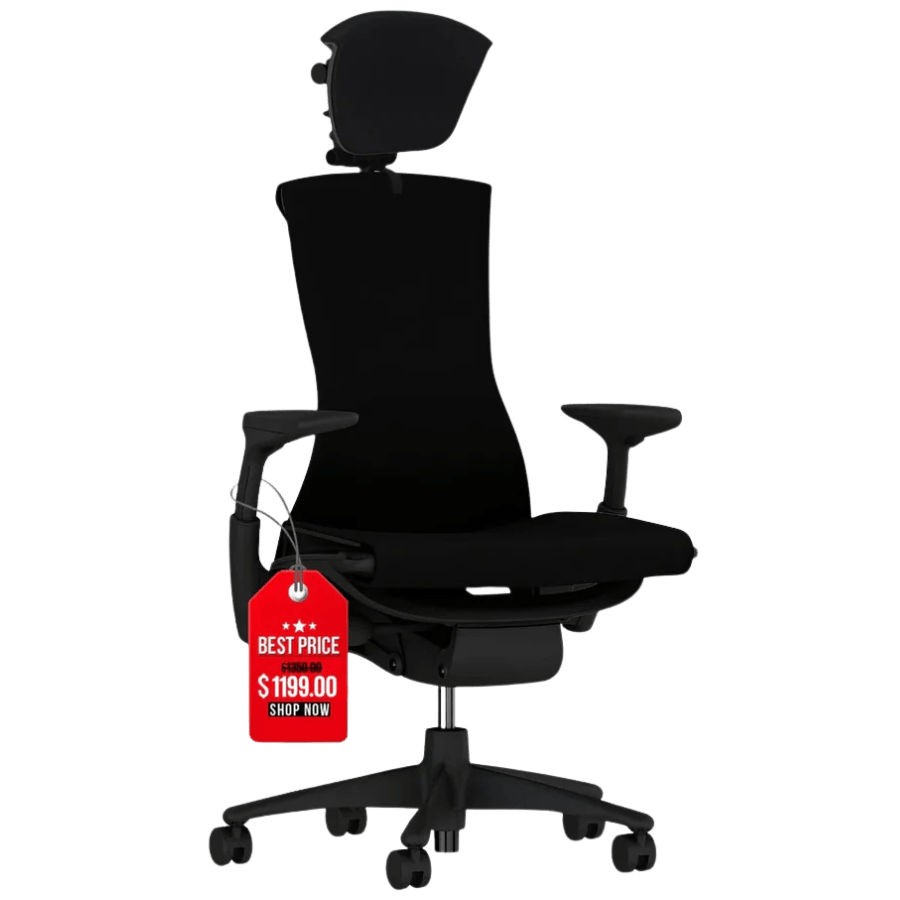 Herman Miller Embody Chair and Headrest Saving Bundle