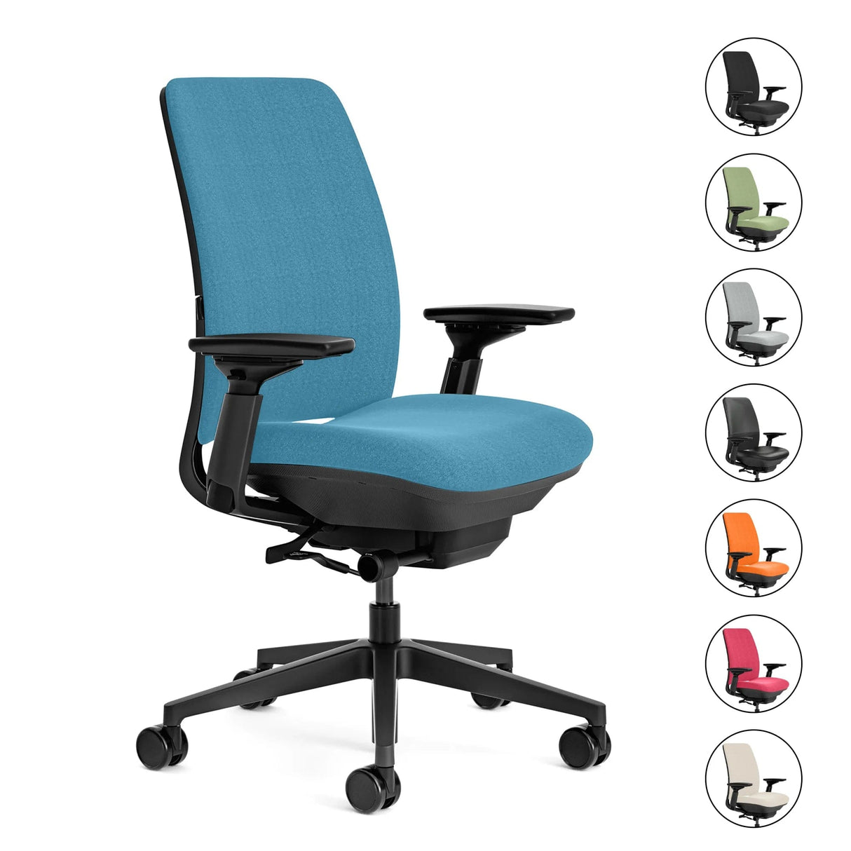 Steelcase Amia Task Chair - Fully Adjustable - Black Frame Steelcase Amia Task Chair - Fully Adjustable - Black Frame