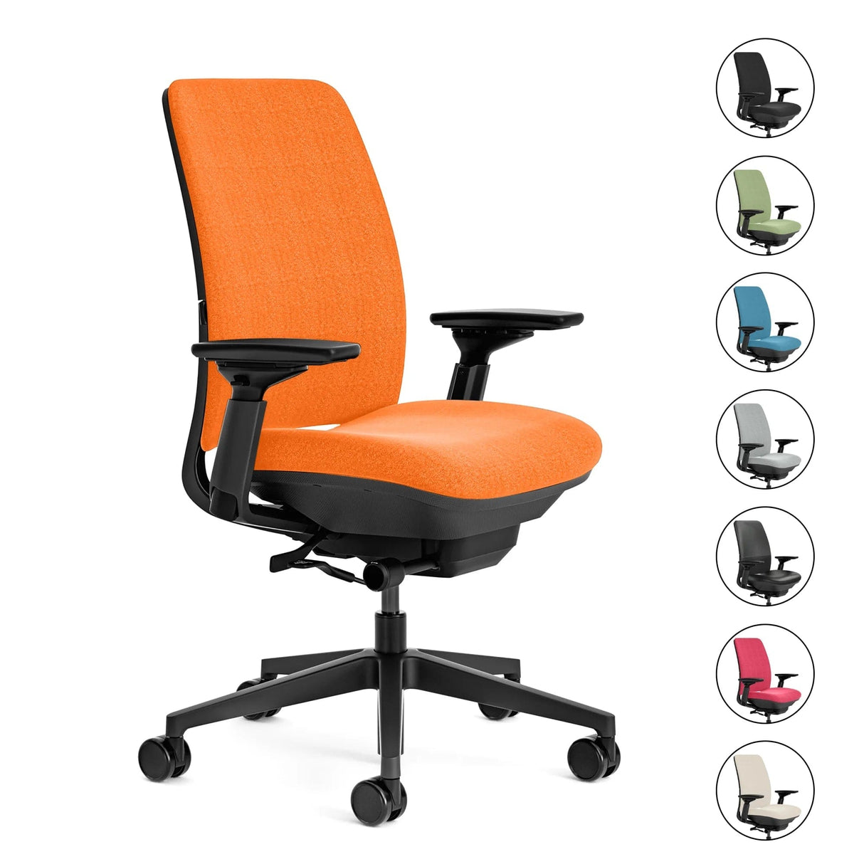 Steelcase Amia Task Chair - Fully Adjustable - Black Frame Steelcase Amia Task Chair - Fully Adjustable - Black Frame