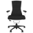 Office Logix Shop White Frame / Black Fabric Herman Miller Embody Chair (Renewed)