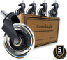 OfficeLogixShop Office Chair Caster Clear Office Chair Caster Wheels