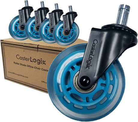 OfficeLogixShop Office Chair Caster Office Chair Caster Wheels
