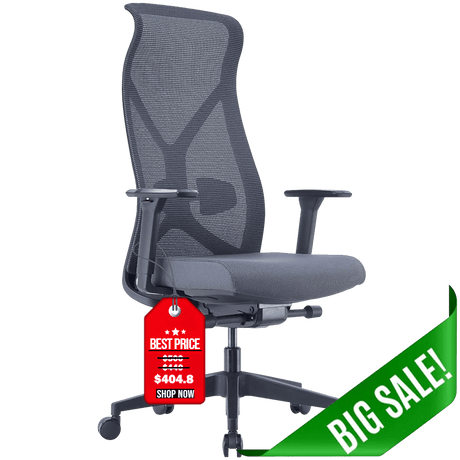 OfficeLogixShop Office Chairs Black Nova Logix Ergonomic Chair