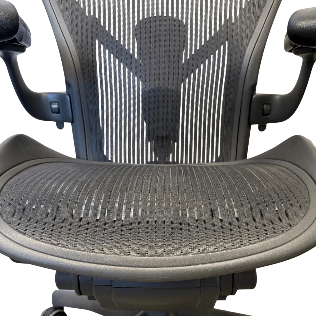 OfficeLogixShop Office Chairs Herman Miller Aeron Hybrid Chair by OLS (Upgraded Classic with Remastered Features)