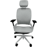 OfficeLogixShop Office Chairs Platinum / Gray Steelcase Leap V2 Chair with Headrest Saving Bundle