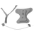 Replacement Lumbar Support Compatible with PostureFit Classic Model for Herman Miller Aeron Chairs by OLS - Office Logix Shop