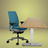 Steelcase Amia Chair and Herman Miller Top Bamboo Standing Desk Bundle - Office Logix Shop