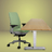 Steelcase Amia Chair and Herman Miller Top Bamboo Standing Desk Bundle - Office Logix Shop