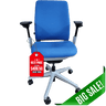 Steelcase Amia Task Chair (Platinum Frame) Fully Renewed - Office Logix Shop