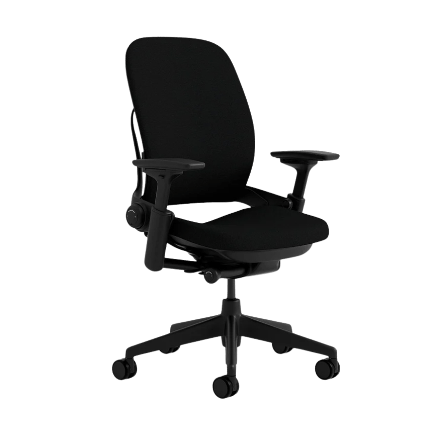 Steelcase Leap V2 Chair (Black Frame) Fully Renewed - Office Logix Shop