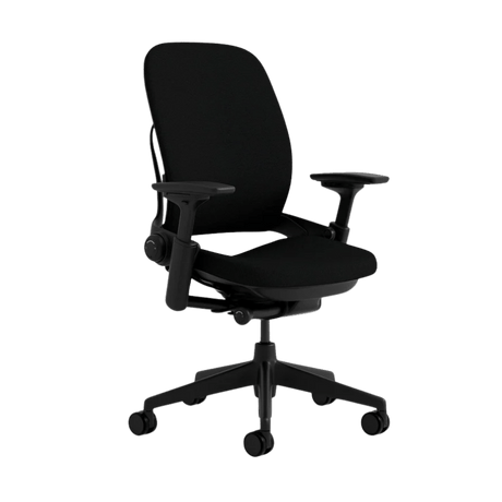 Steelcase Leap V2 Chair (Black Frame) Fully Renewed - Office Logix Shop