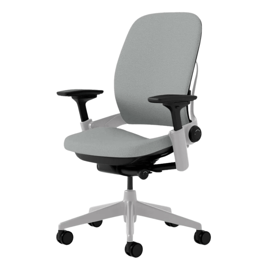 Steelcase Leap V2 Chair (Platinum Frame) Fully Renewed - Office Logix Shop